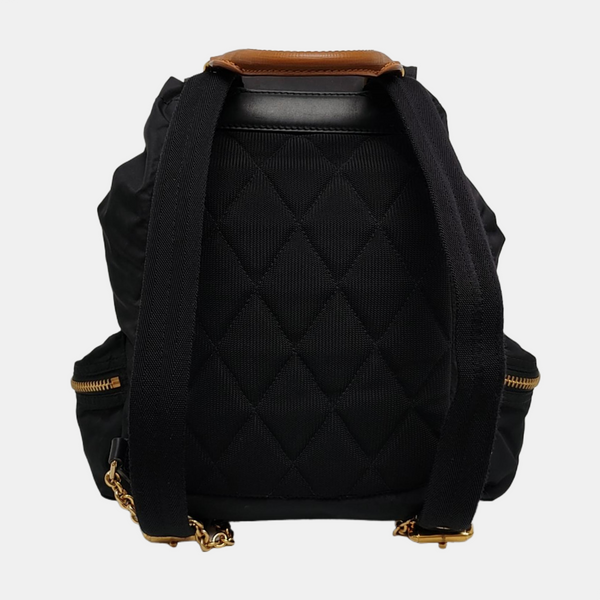 The Rucksack Medium Nylon Black