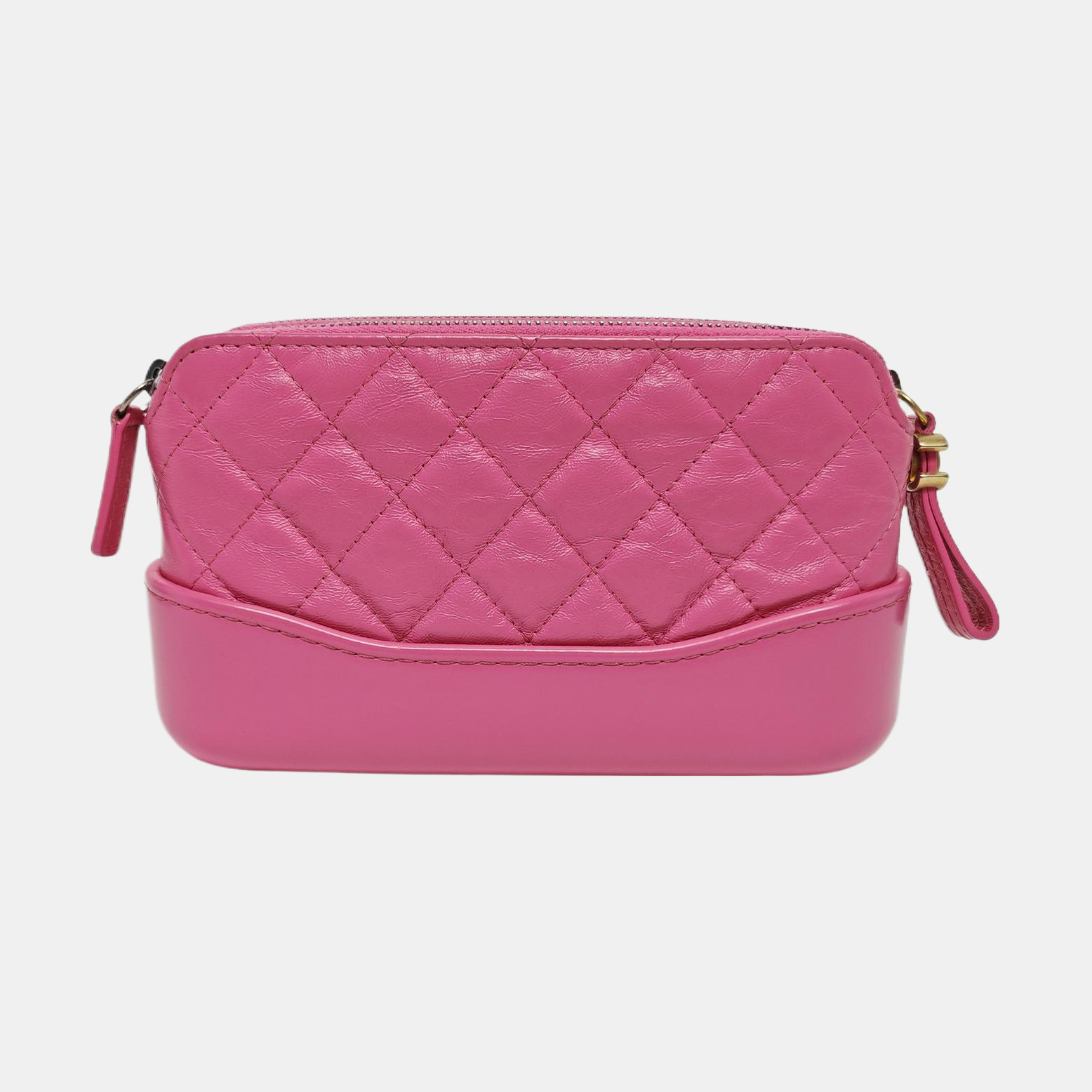 GABRIELLE Mini Quilted Calfskin Red
