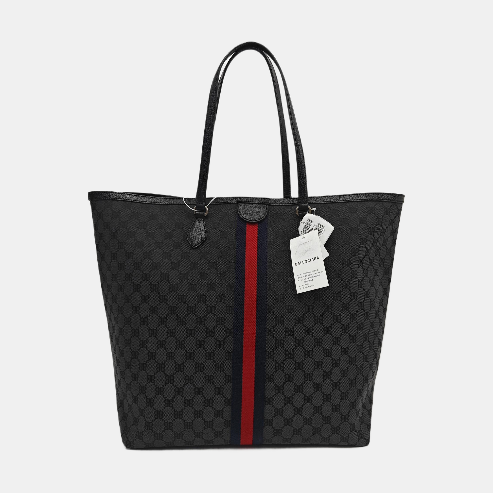 Canvas Tote Bag Large Black