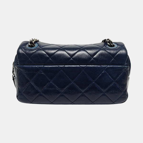 Quilted Calfskin Blue