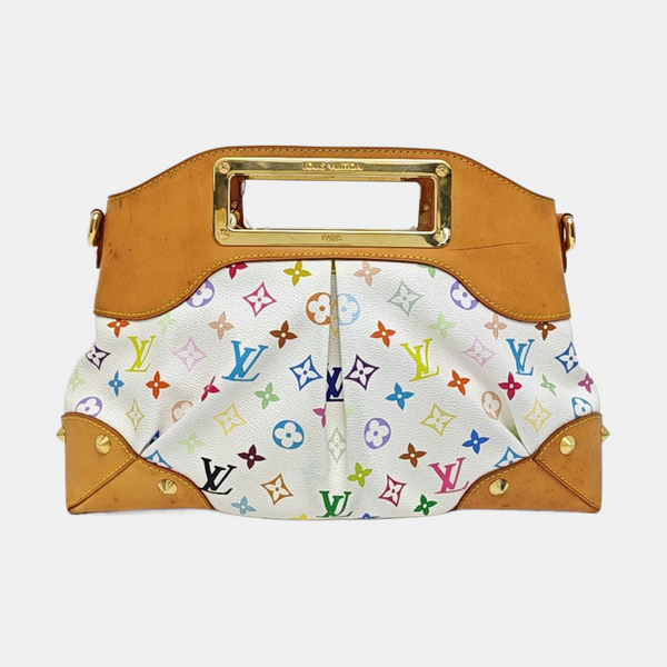LV × TM JUDY MM Monogram Coated Canvas White
