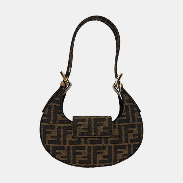 Cookie Mini Monogram Canvas Brown