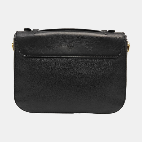 VERY Monogram Calfskin Black