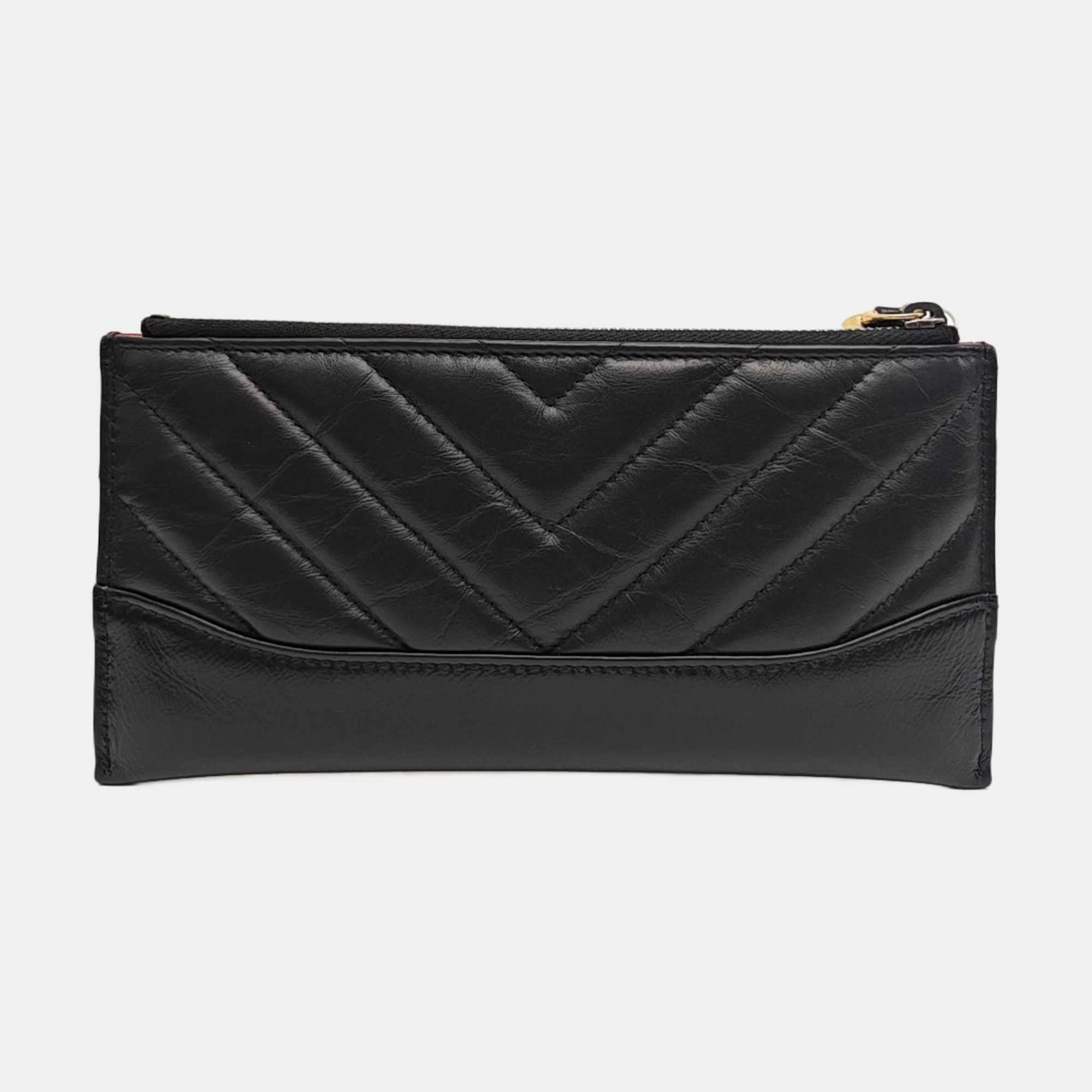 GABRIELLE Mini Quilted Calfskin Black