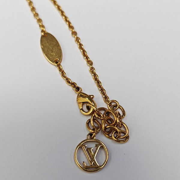 LV & ME Metal Gold Bracelet