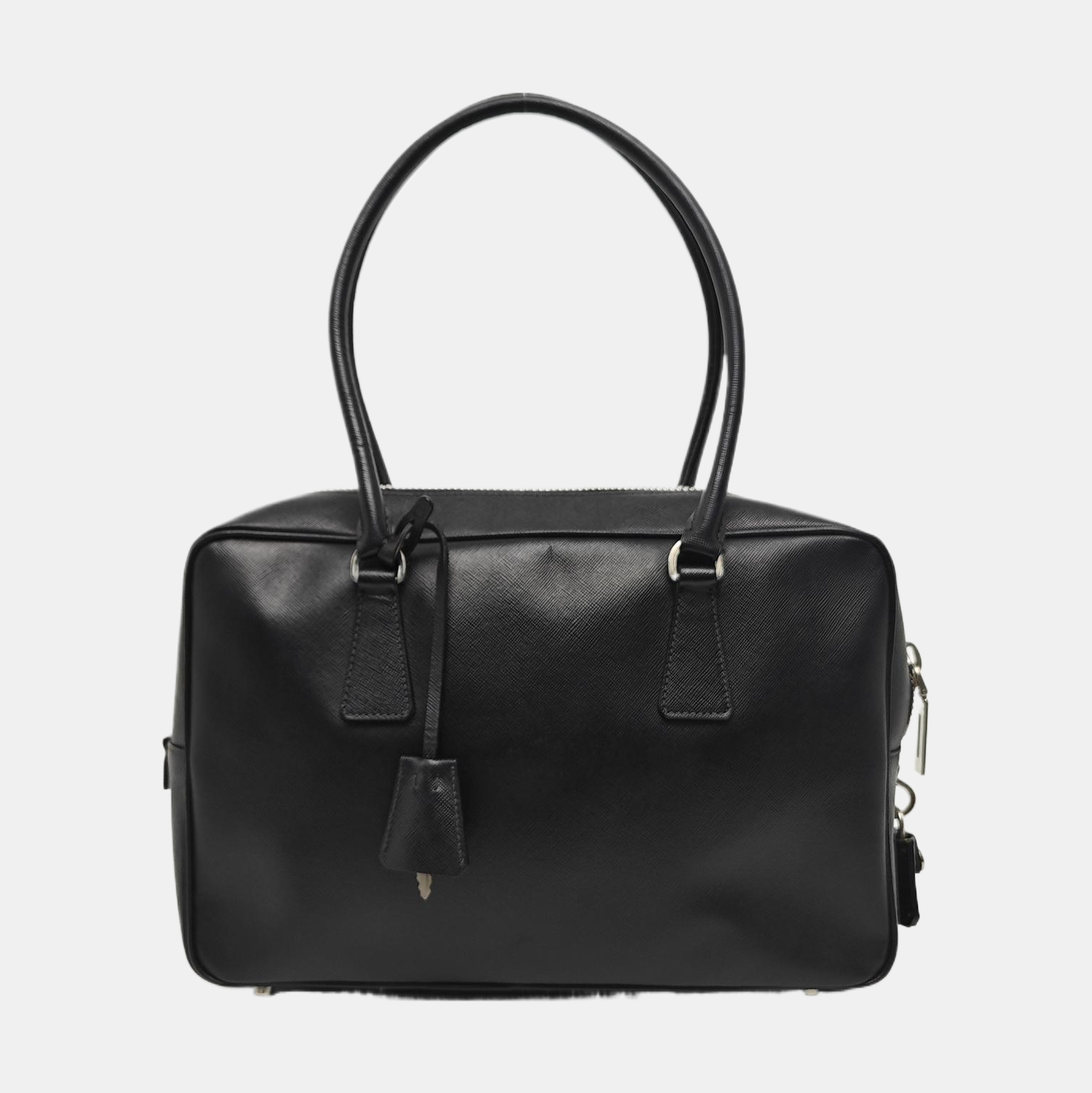 Bauletto Saffiano Saffiano Calfskin Black