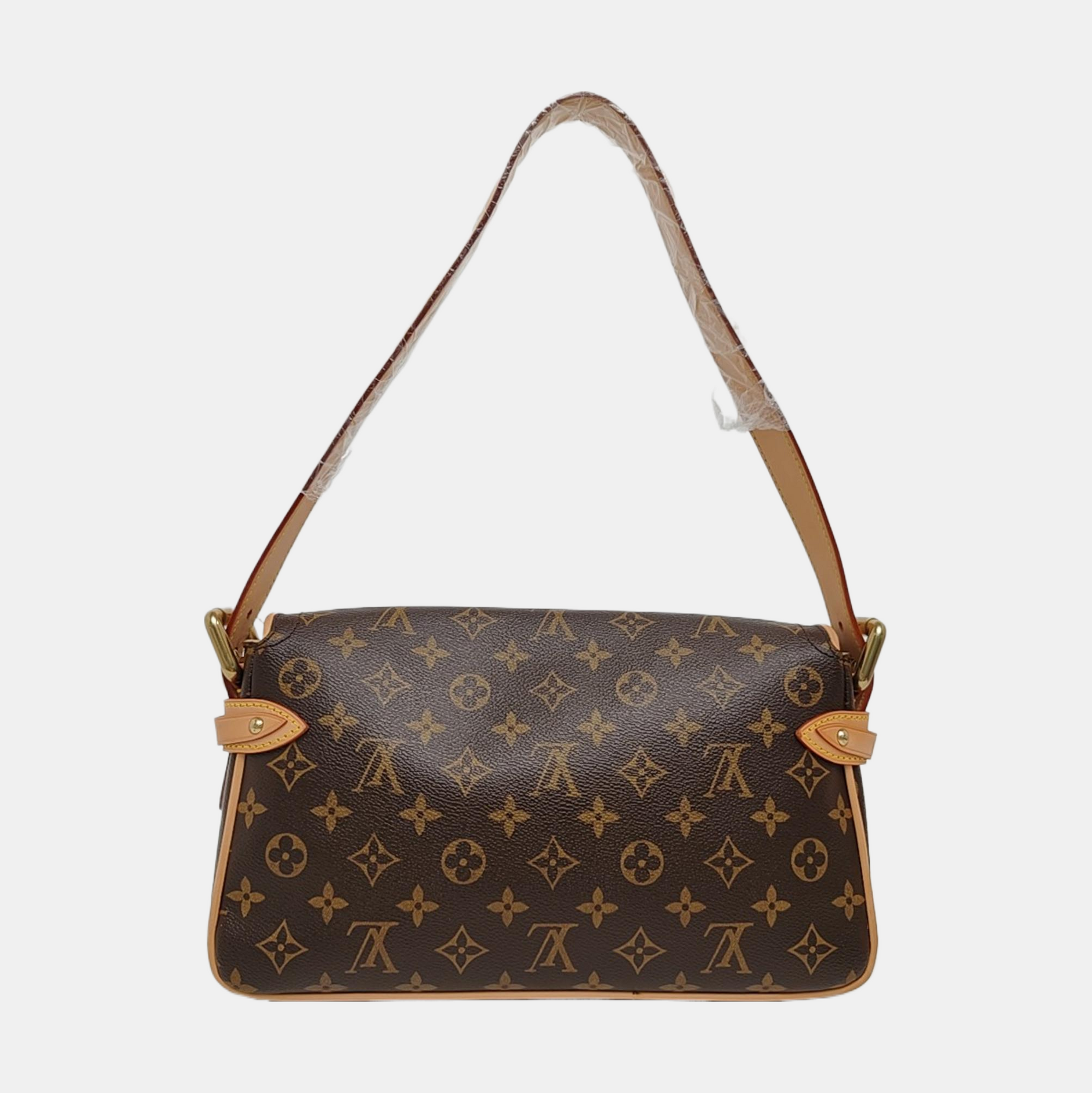 HUDSON PM Monogram Coated Canvas Brown