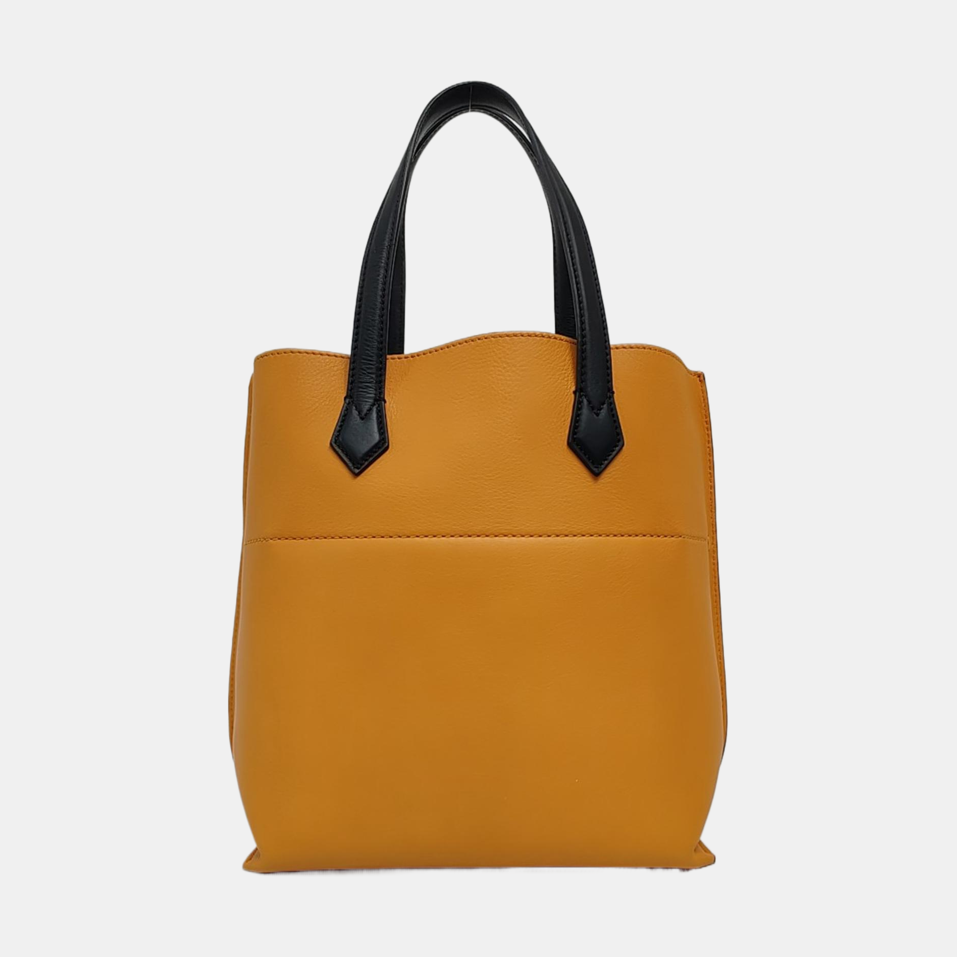 Calfskin Tote Bag Yellow
