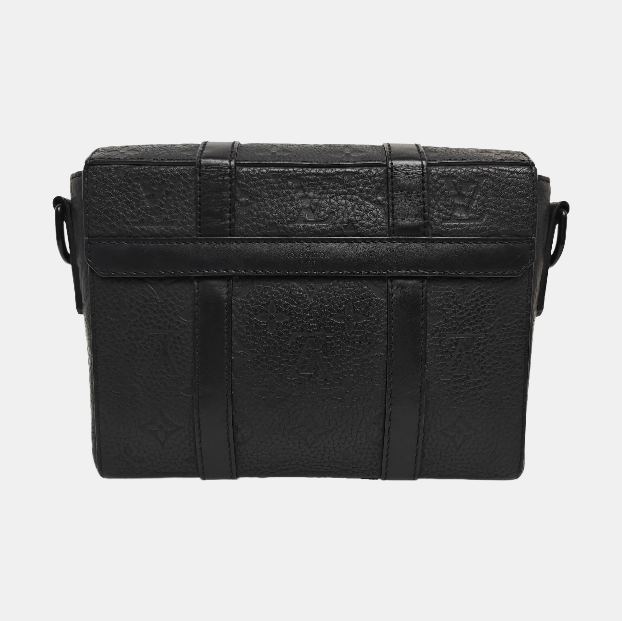 TRUNK PM Calfskin Black