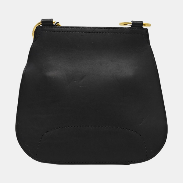Calfskin Shoulder Bag Black