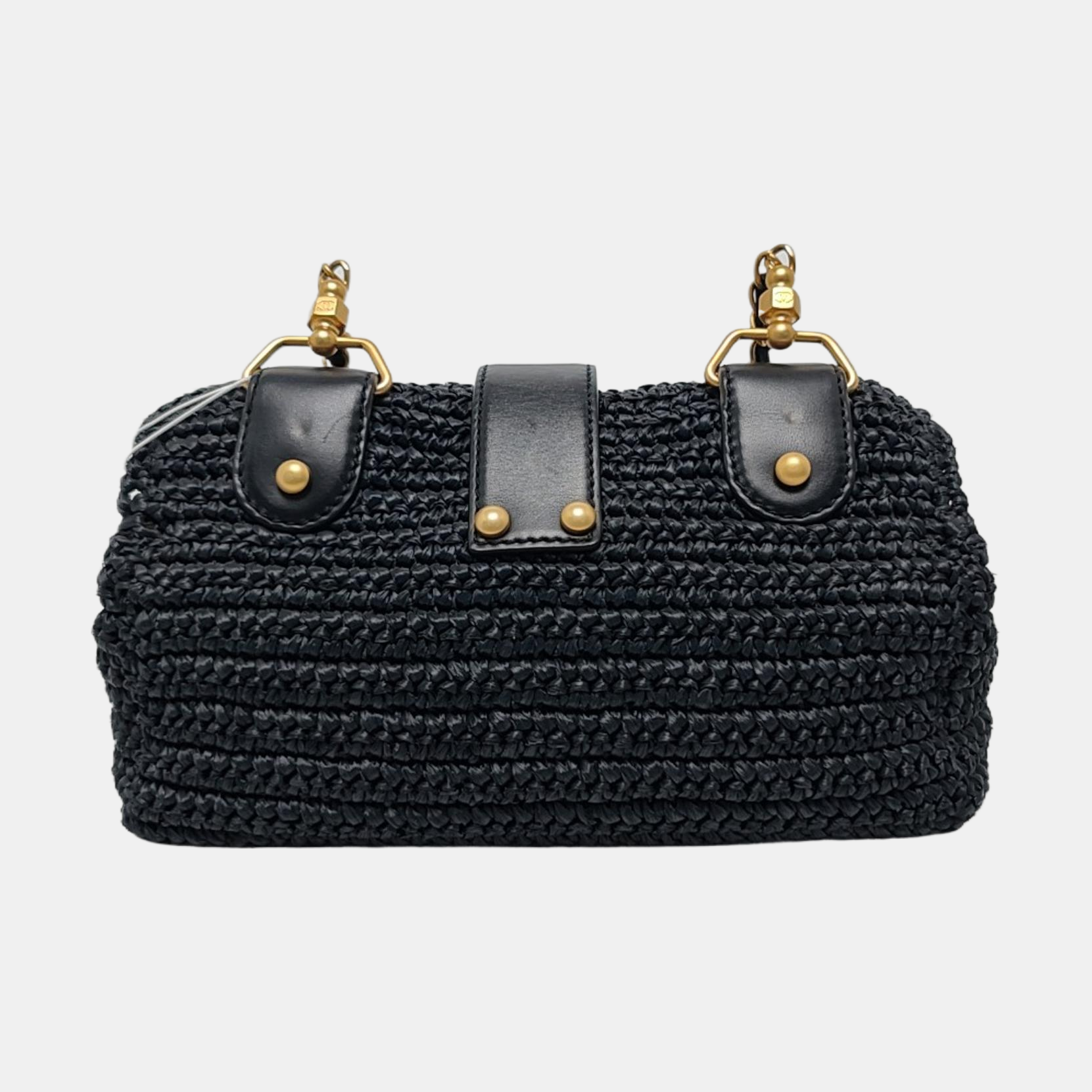Special Material Shoulder Bag Black