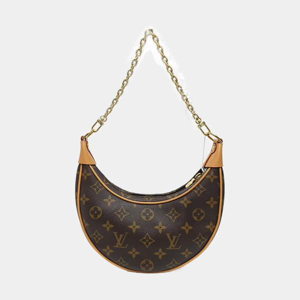 LOOP Monogram Coated Canvas Brown