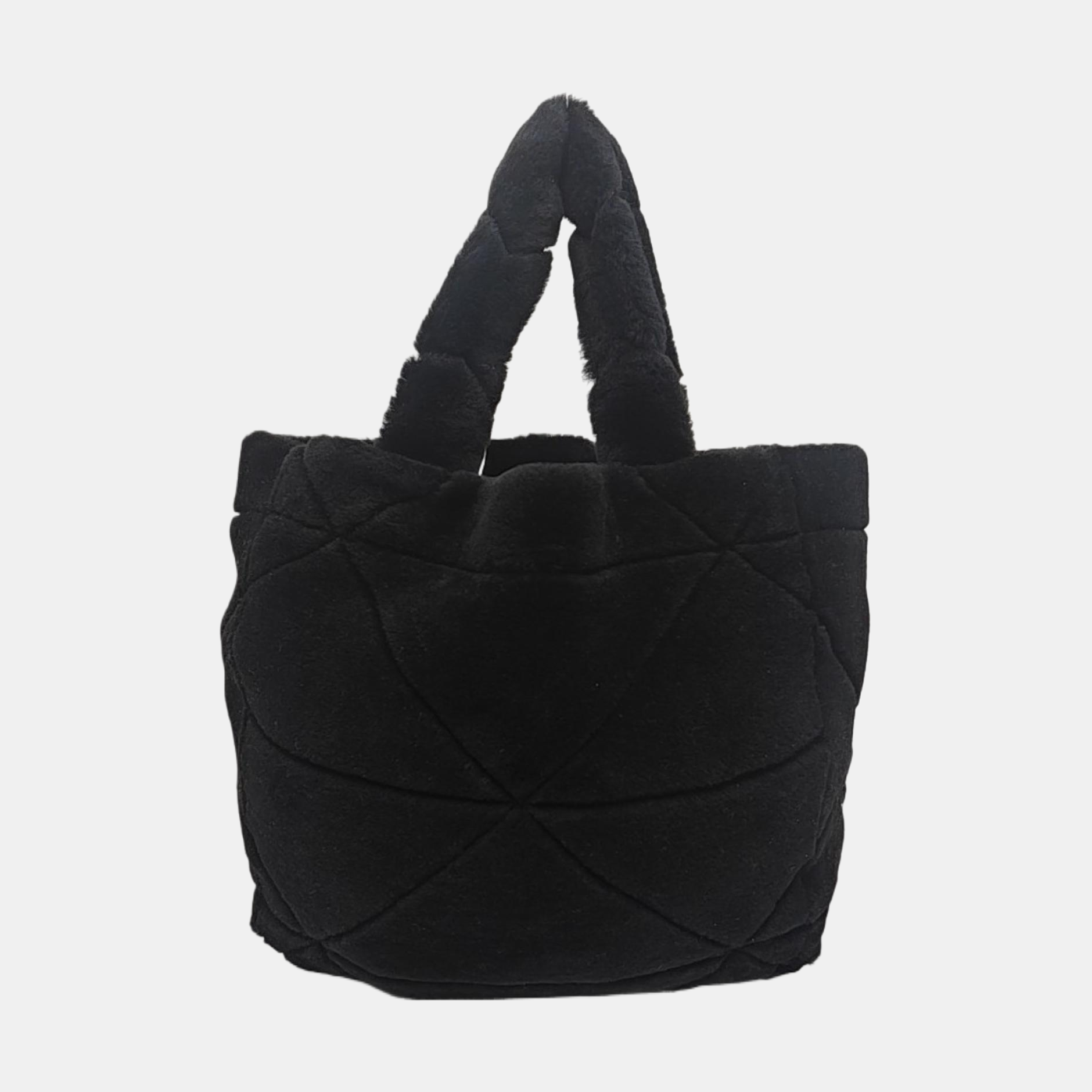 Quilted Sheepskin Black