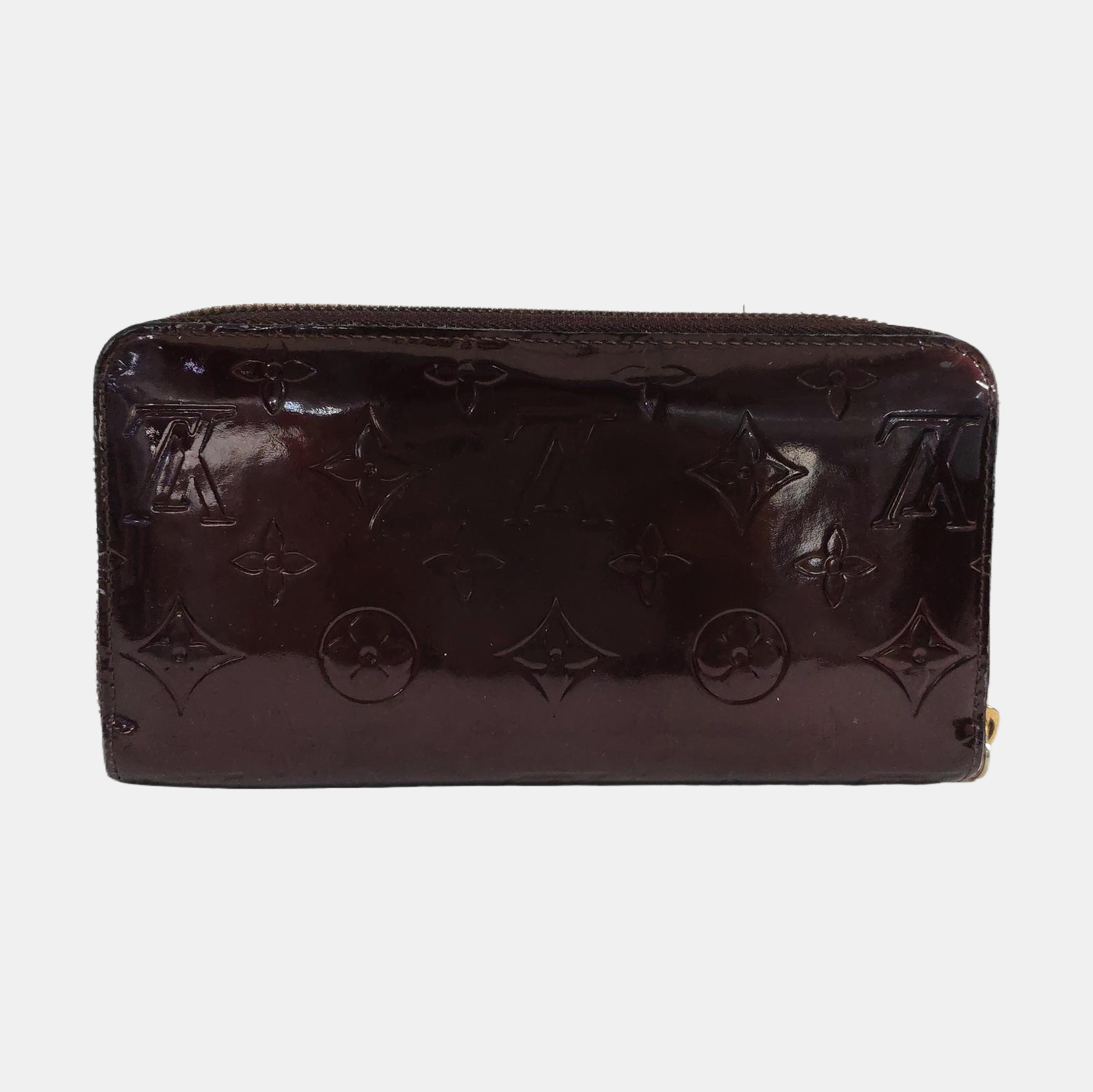 ZIPPY Patent Leather Red Wallet