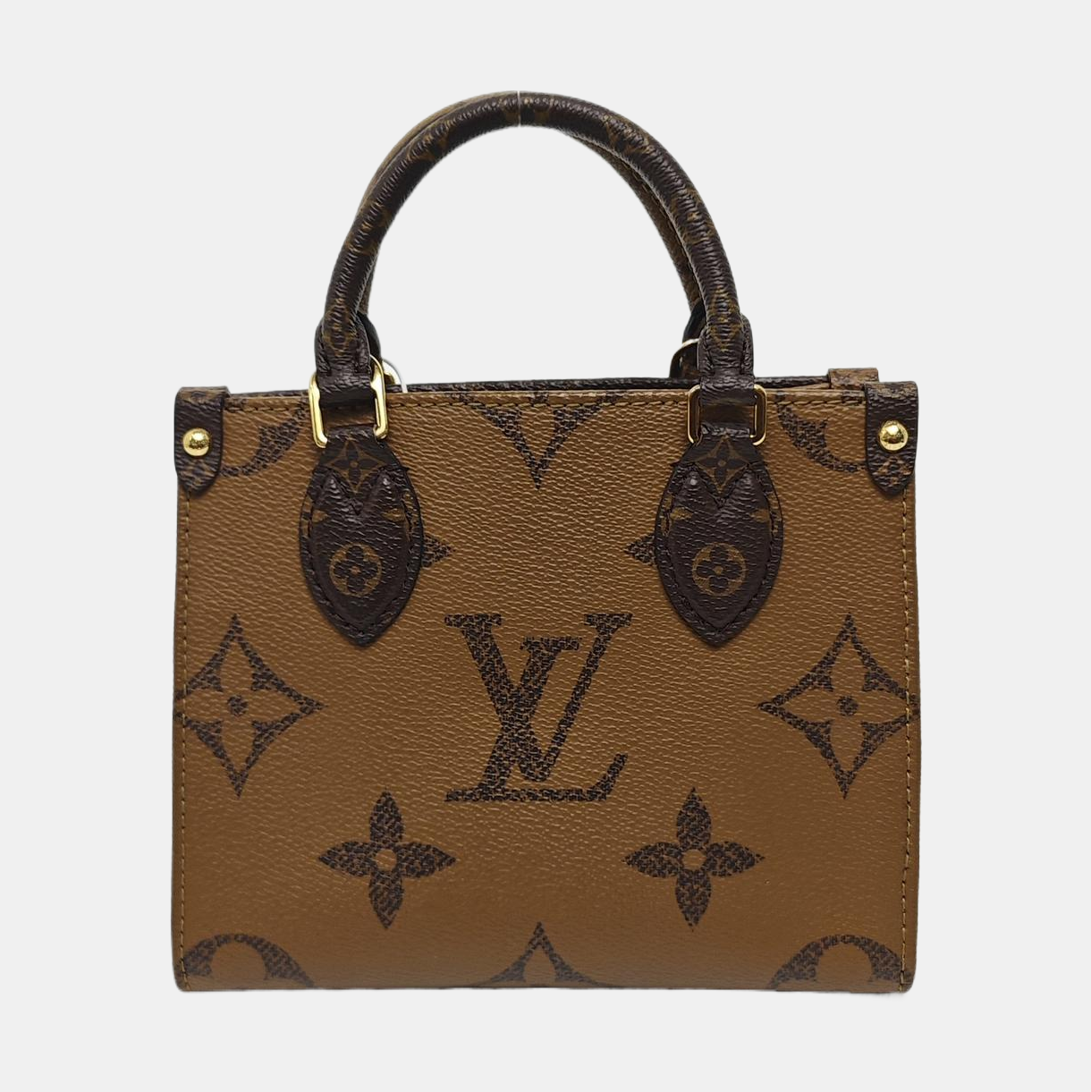 ONTHEGO BB Monogram Coated Canvas Brown