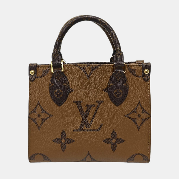 ONTHEGO BB Monogram Coated Canvas Brown