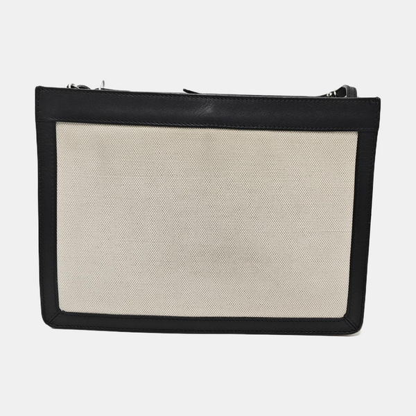 Pochette Medium Canvas Beige