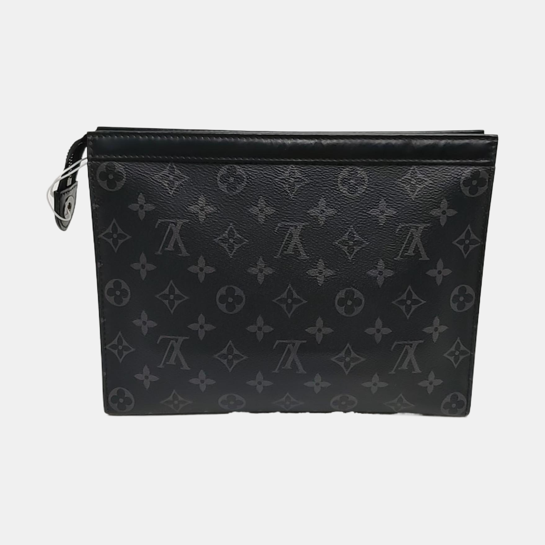 Pochette Voyag MM Monogram Coated Canvas Black
