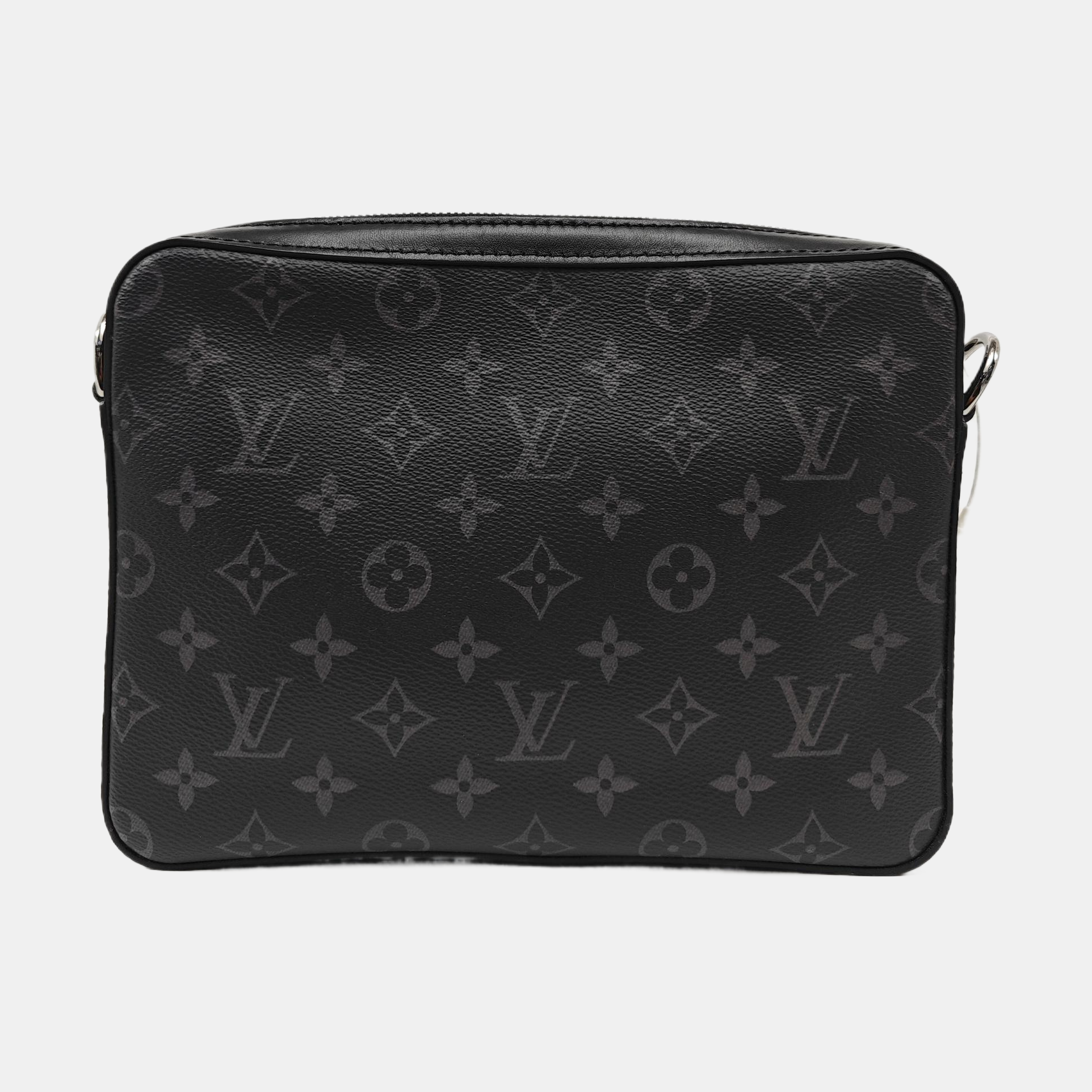 TRIO Monogram Coated Canvas Gray