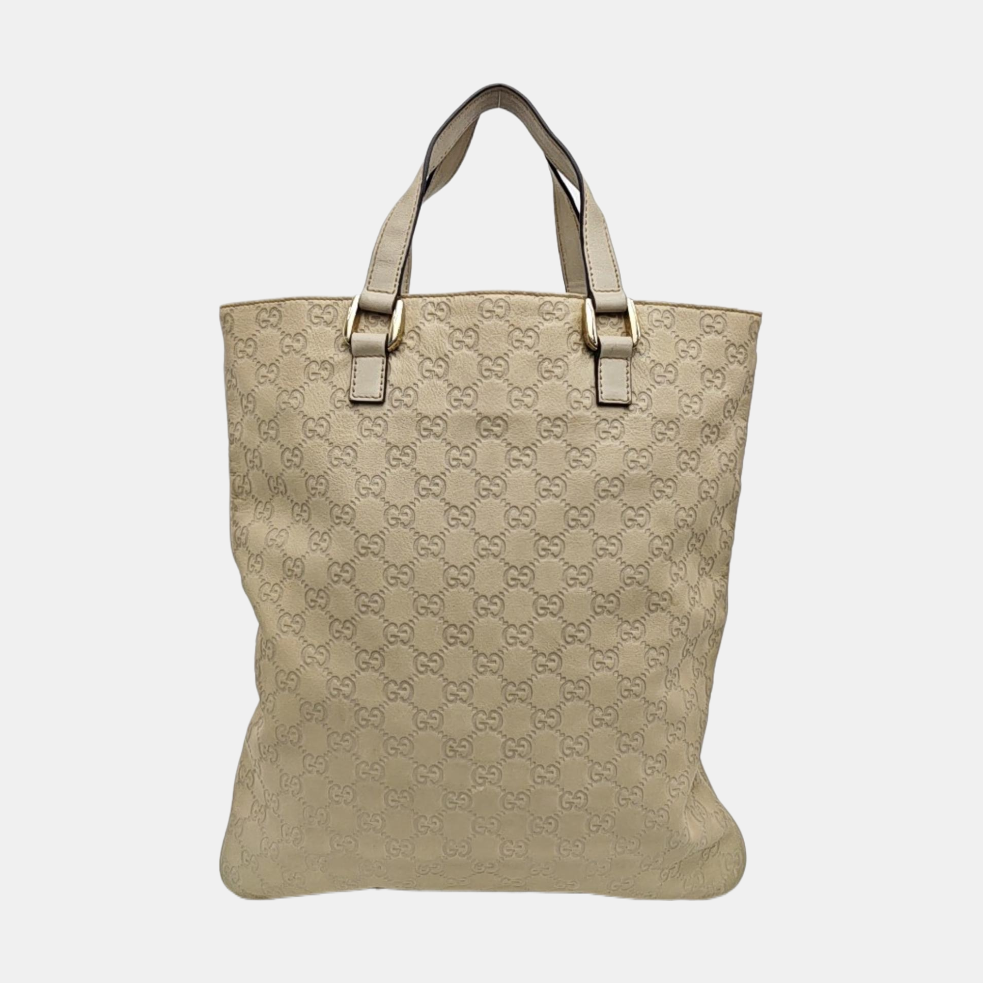 Ligne Shima Monogram Calfskin Beige