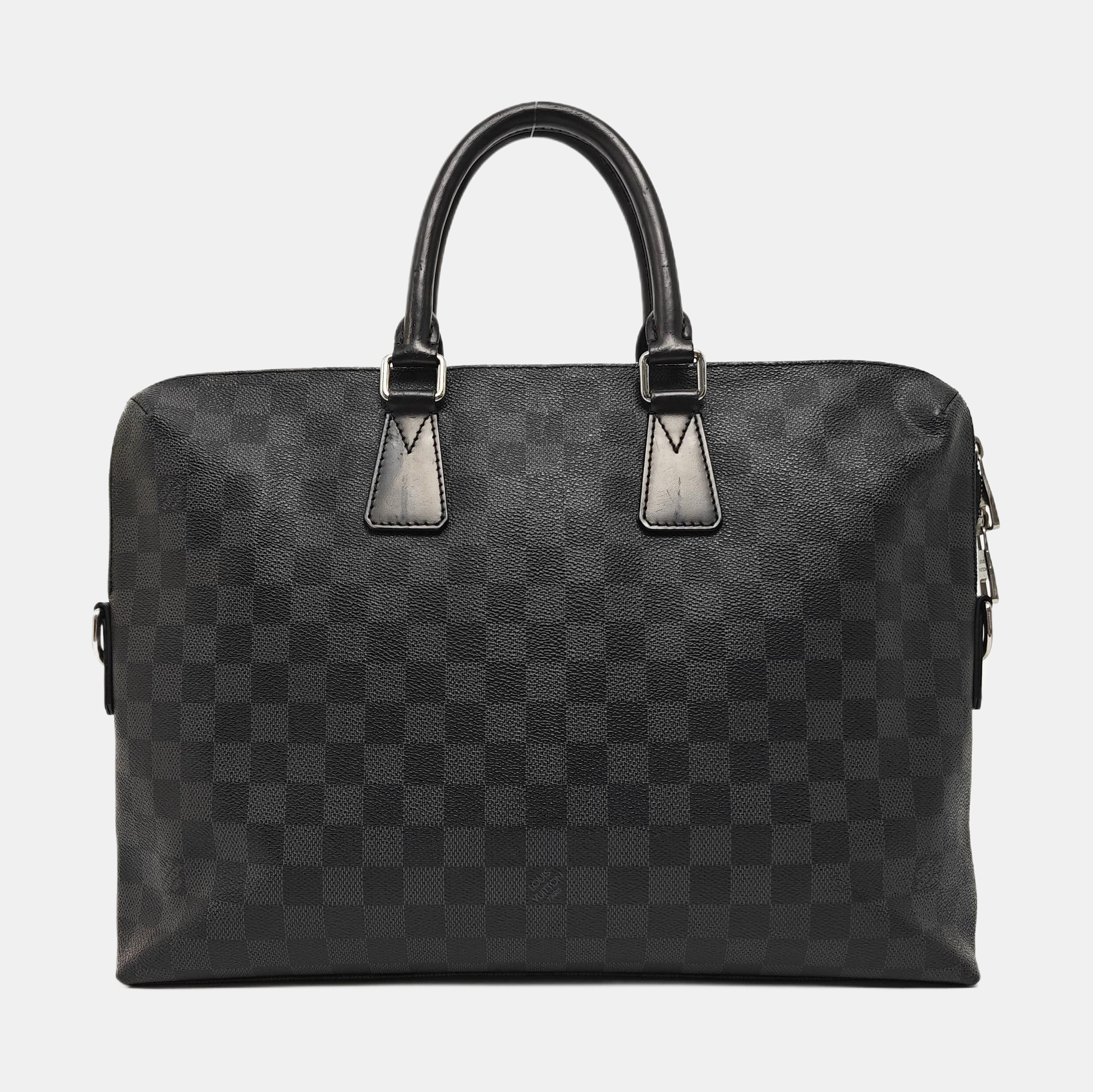 PORTE-DOCUMENTS Damier Graphite Coated Canvas Gray