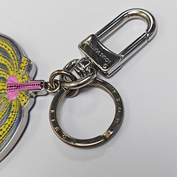 Leather Bag Charm Multicolor