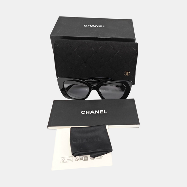 Synthetic Sunglasses Black