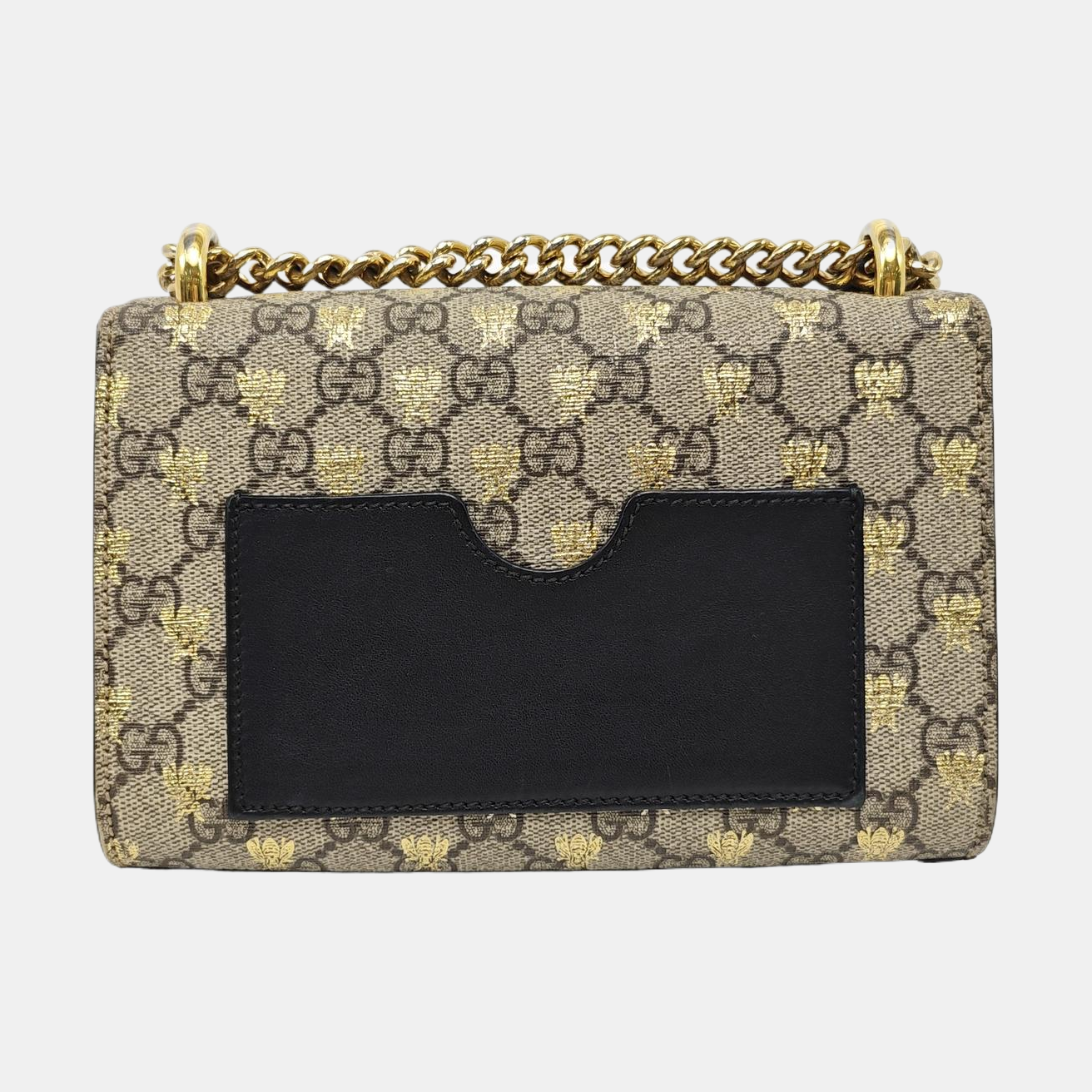 Authenticated pre-owned  Padlock Small Monogram Coated Canvas Beige - Shoulder Bag at Looply