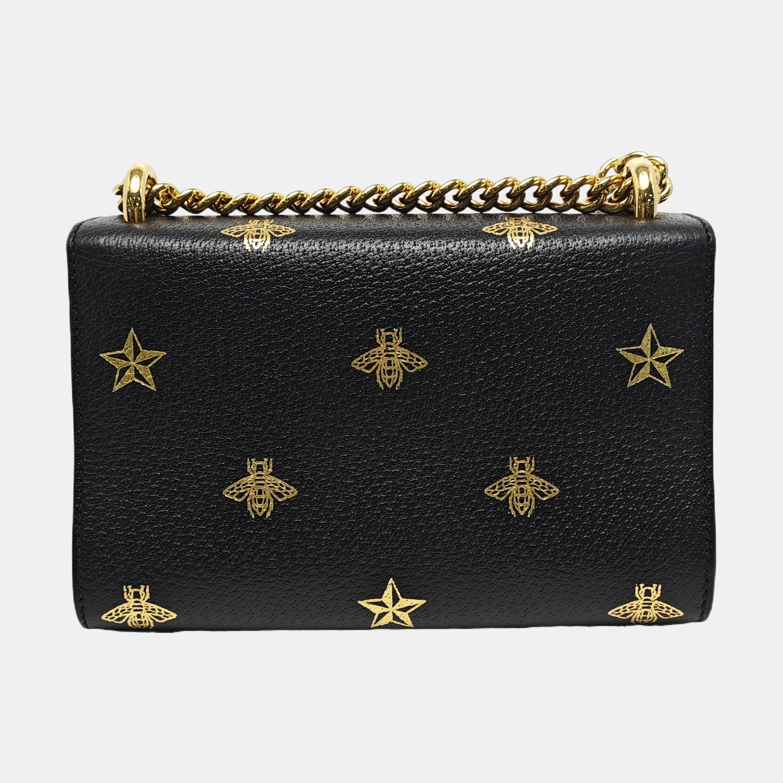 Authenticated pre-owned  Padlock Small Calfskin Black - Shoulder Bag at Looply