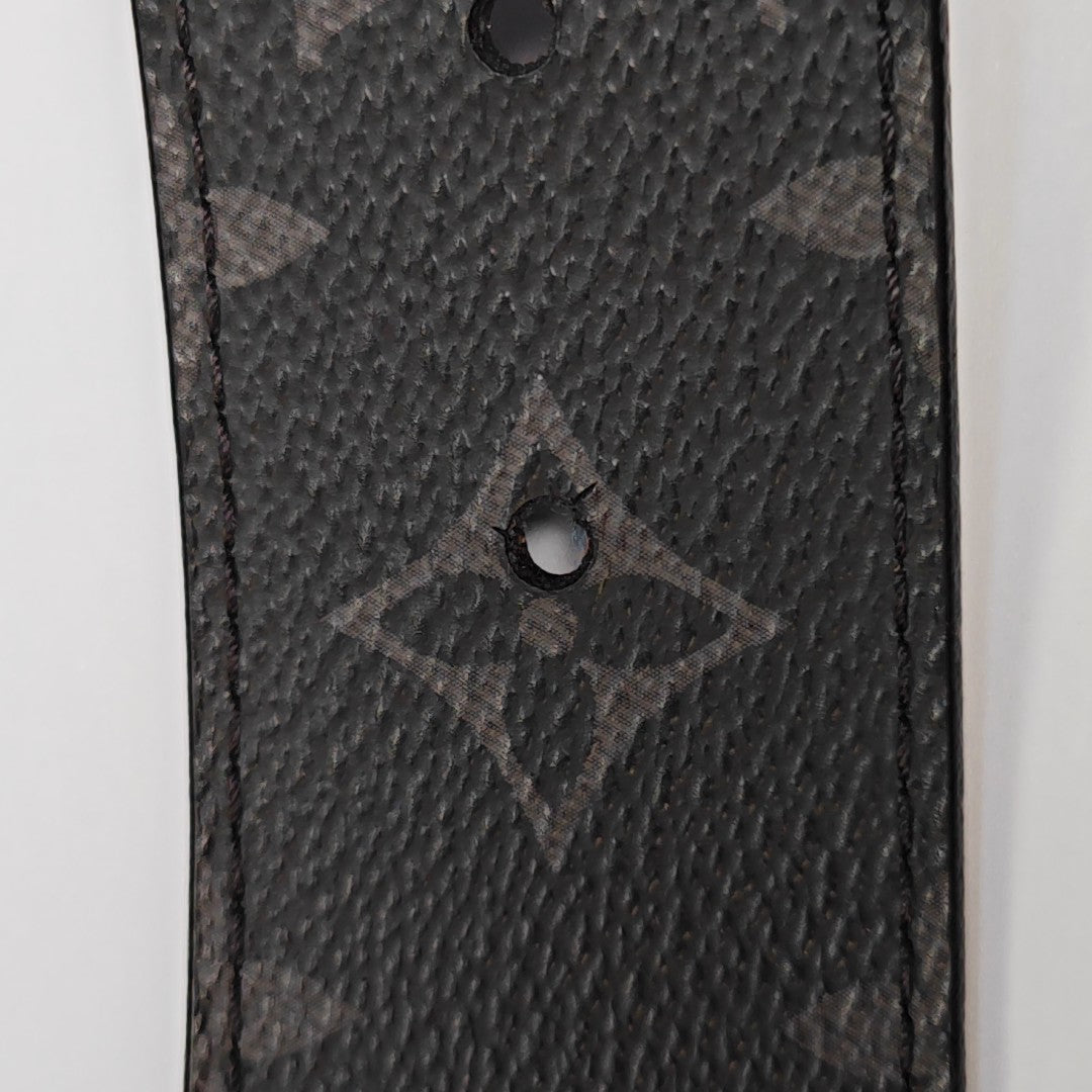 Coated Canvas Belt Black