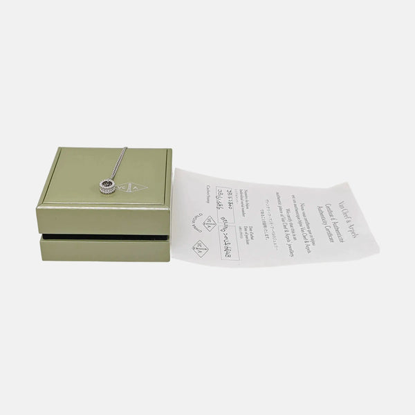 Perlée Diamonds 18k White Gold Silver Necklace