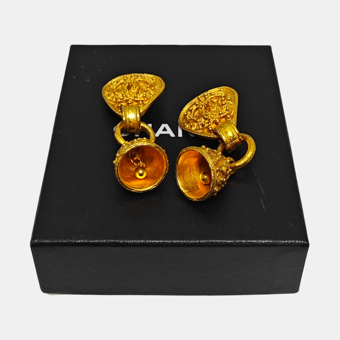 Metal Gold Clip On Earrings