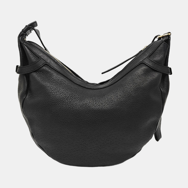 Calfskin Shoulder Bag Black