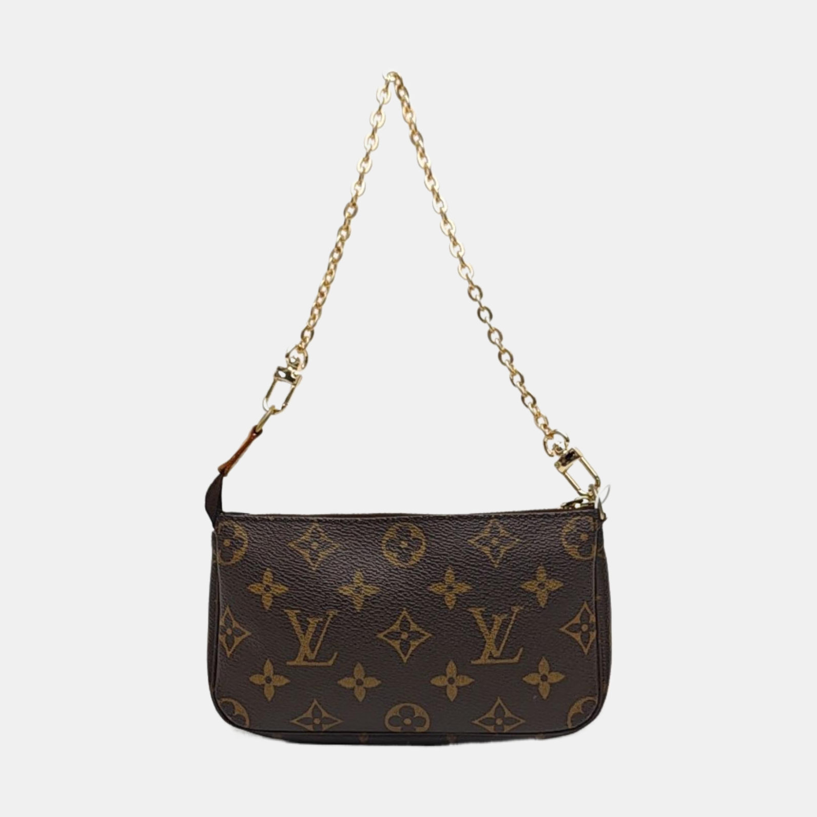 ACCESSOIRES MM Monogram Coated Canvas Brown
