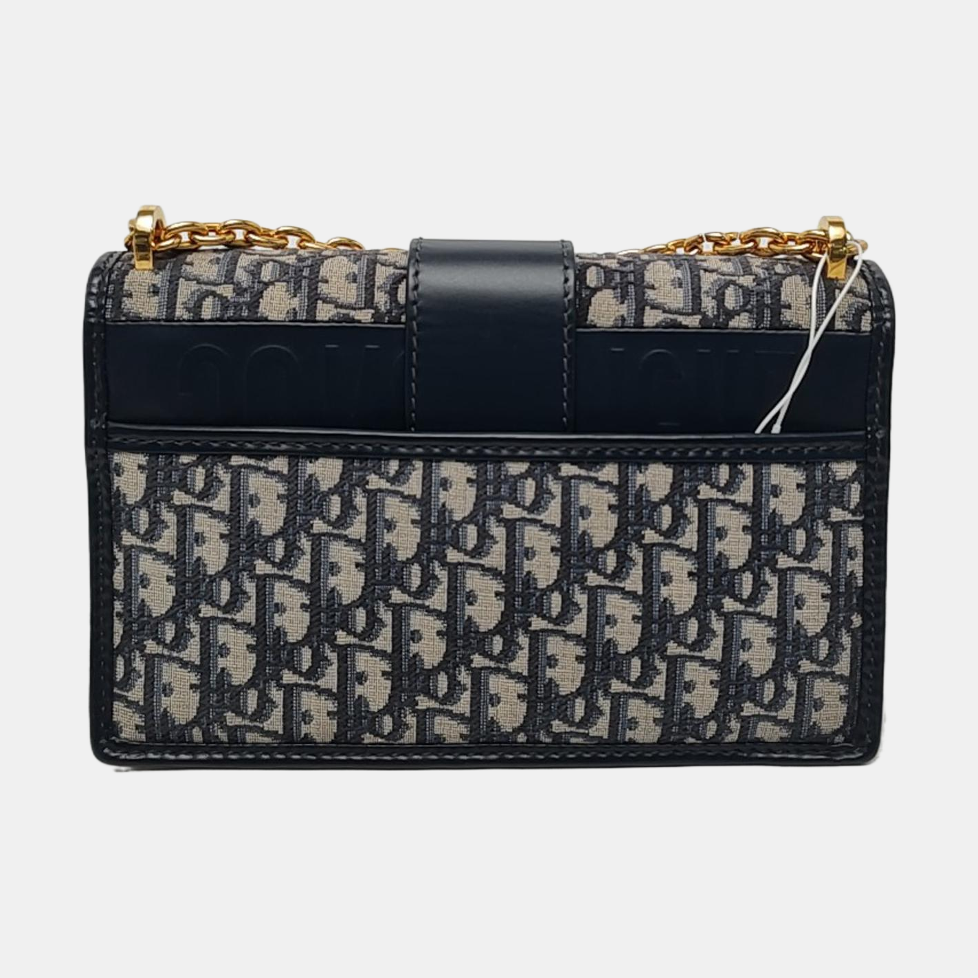 30 Montaigne Oblique Canvas Blue