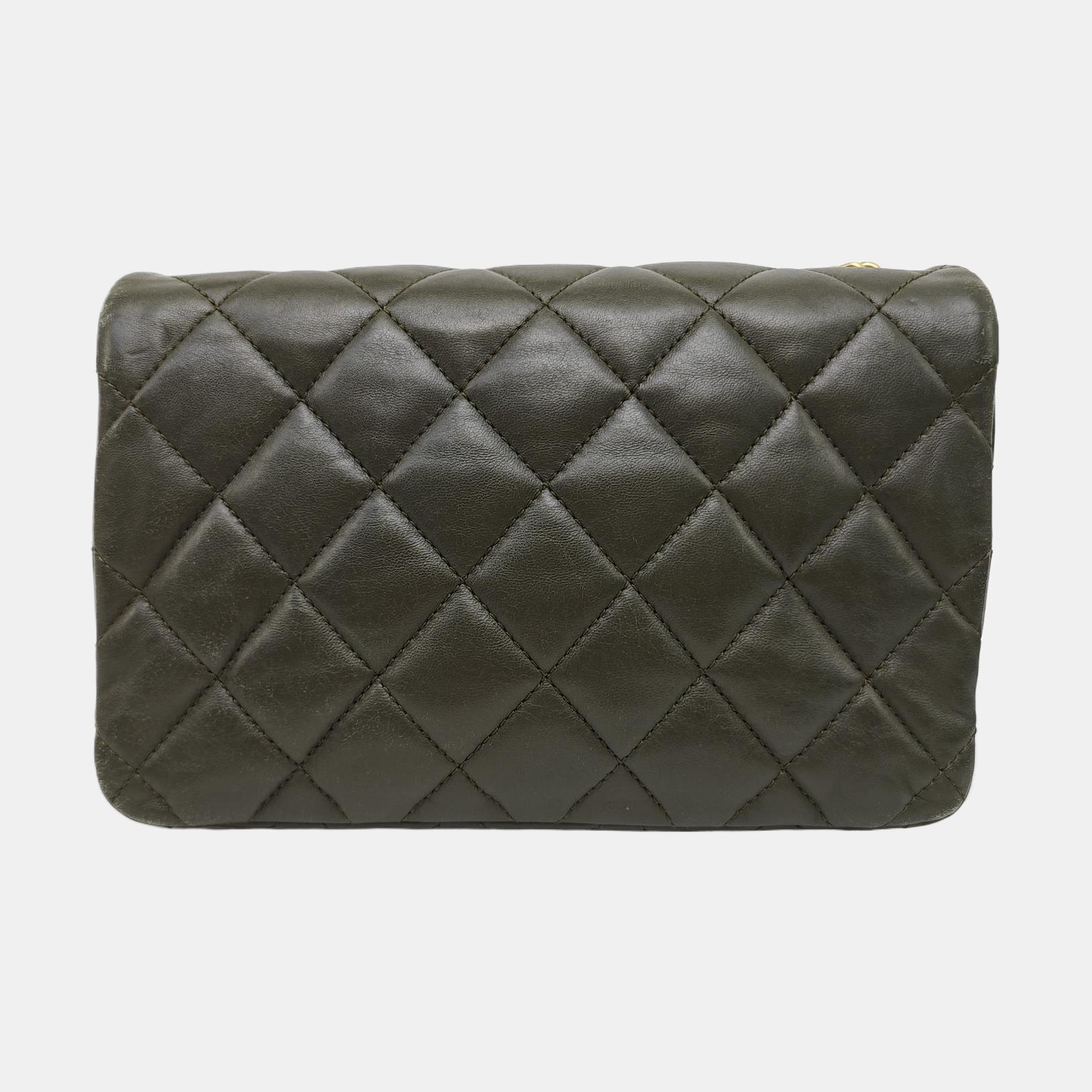 CLASSIC FLAP Mini Quilted Lambskin Green