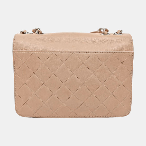 Quilted Grained Calfskin Pink