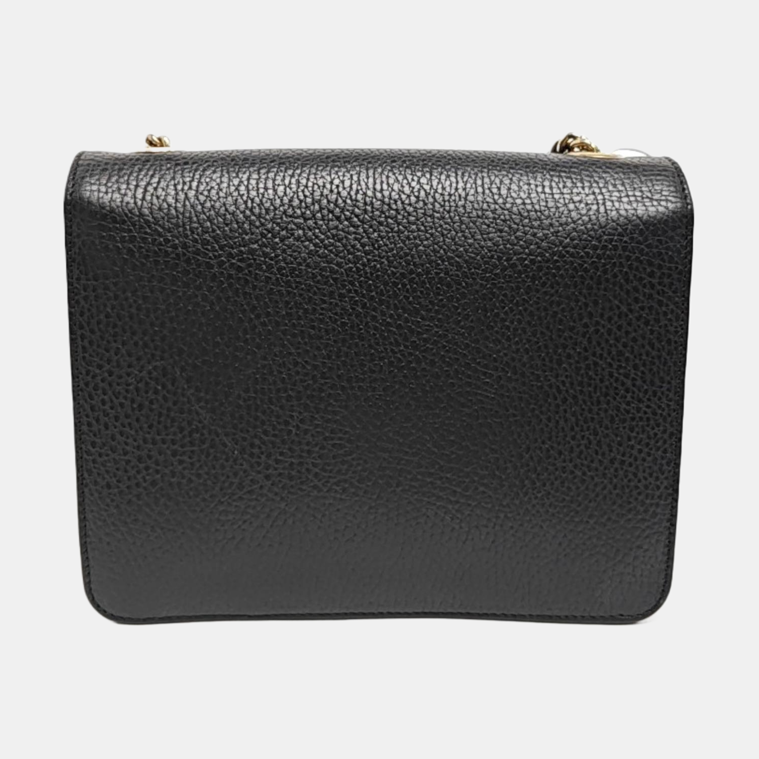 Interlocking G Small Calfskin Black