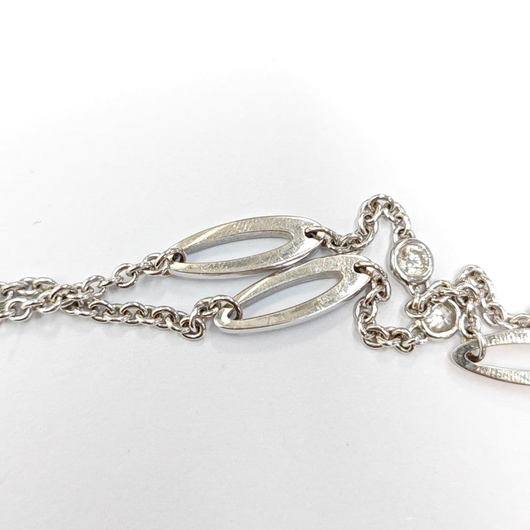 ALLEGRA 18k White Gold Silver Necklace