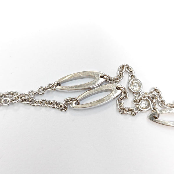 ALLEGRA 18k White Gold Silver Necklace