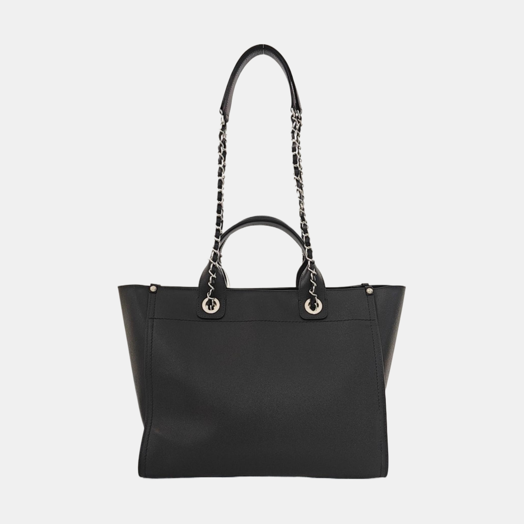 DEAUVILLE Small Calfskin Black