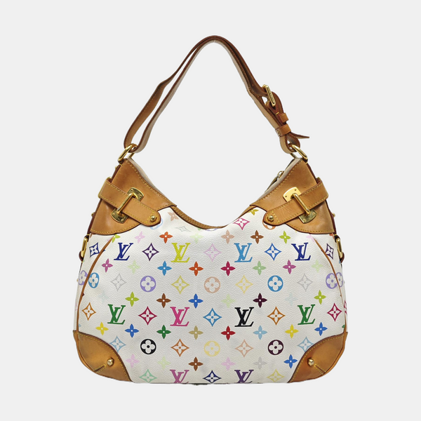 LV × TM GRETA Monogram Coated Canvas White