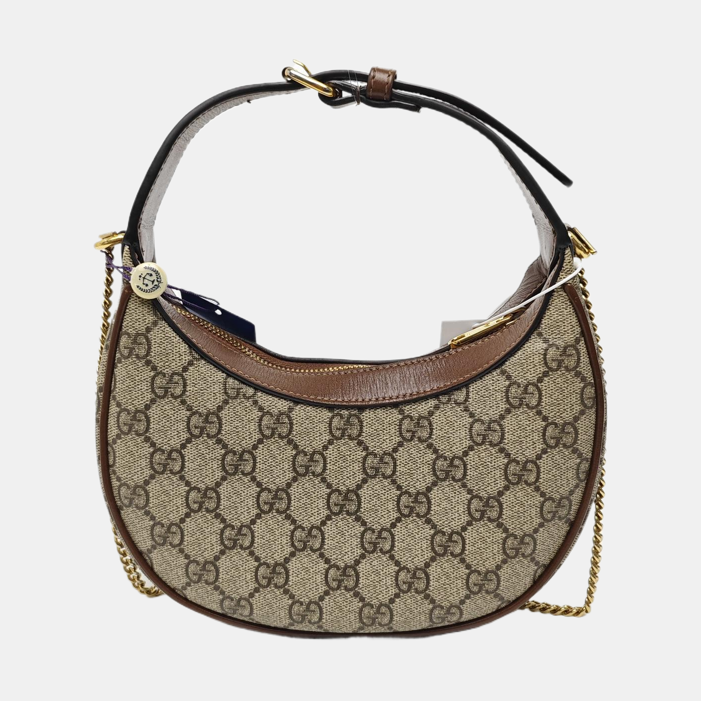Retro Monogram Coated Canvas Brown