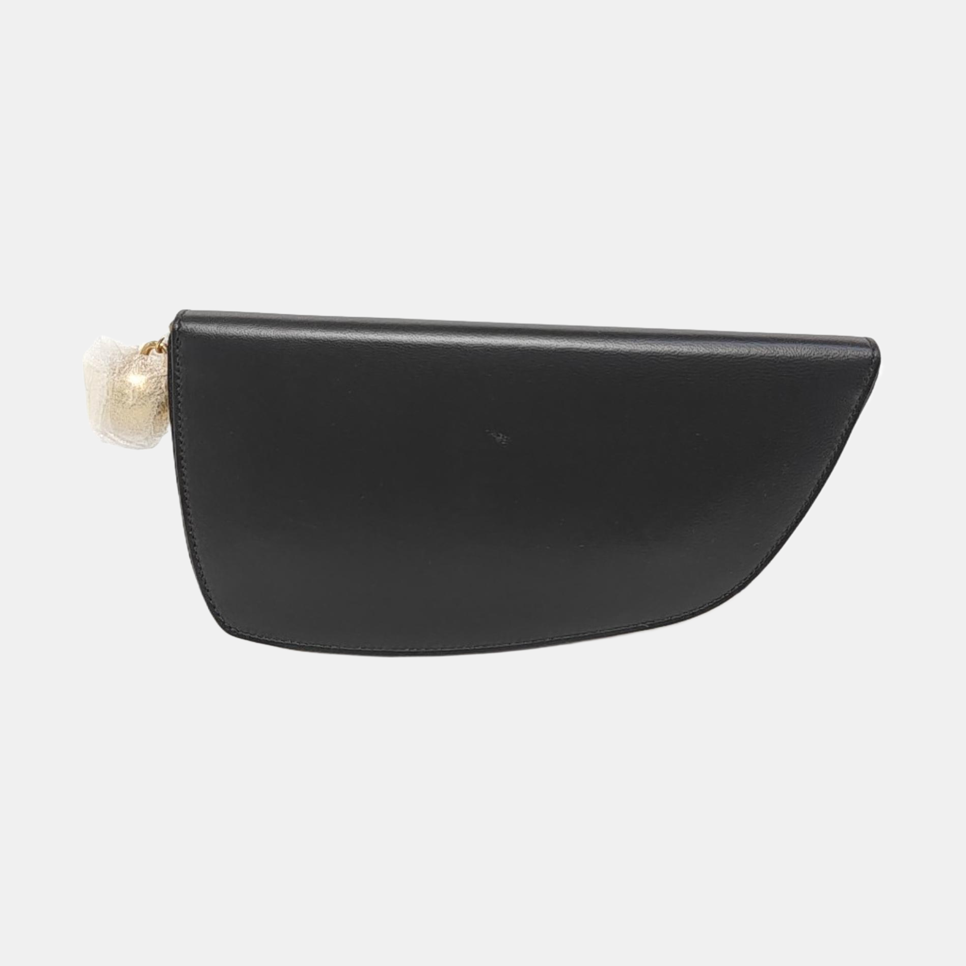 SHIELD Large Lambskin Black Wallet