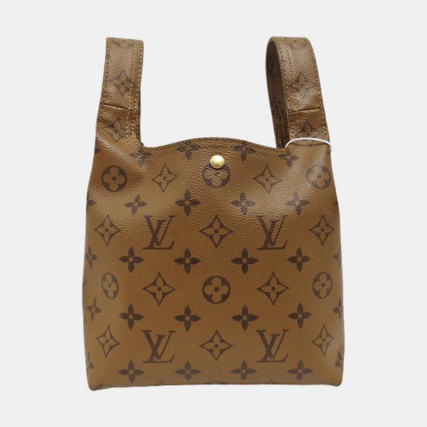 ATLANTIS PM Monogram Coated Canvas Brown