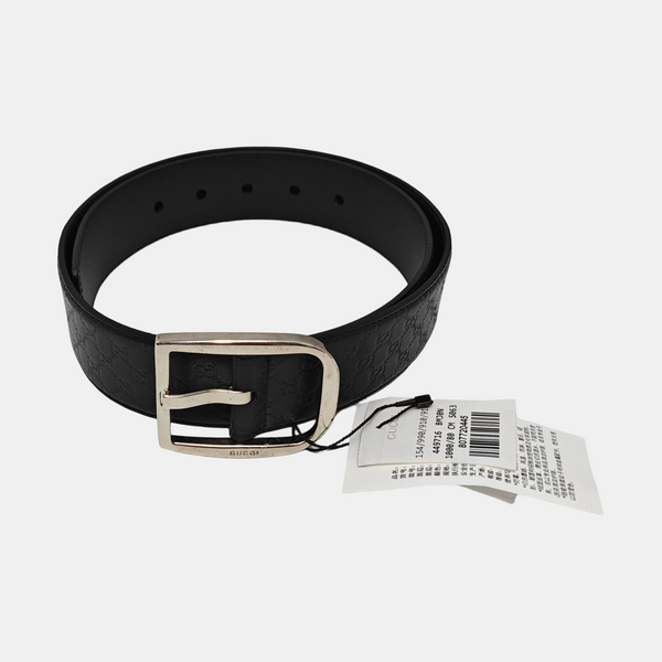 Leather Belt Black