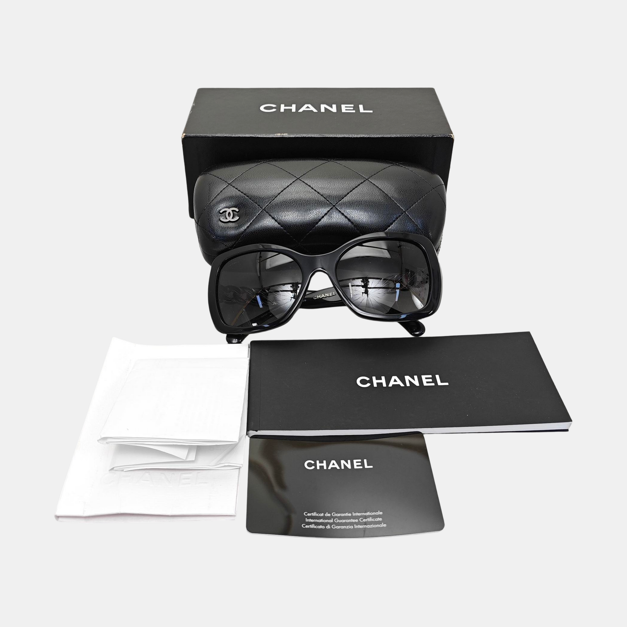 Synthetic Sunglasses Black