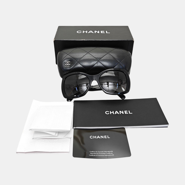Synthetic Sunglasses Black