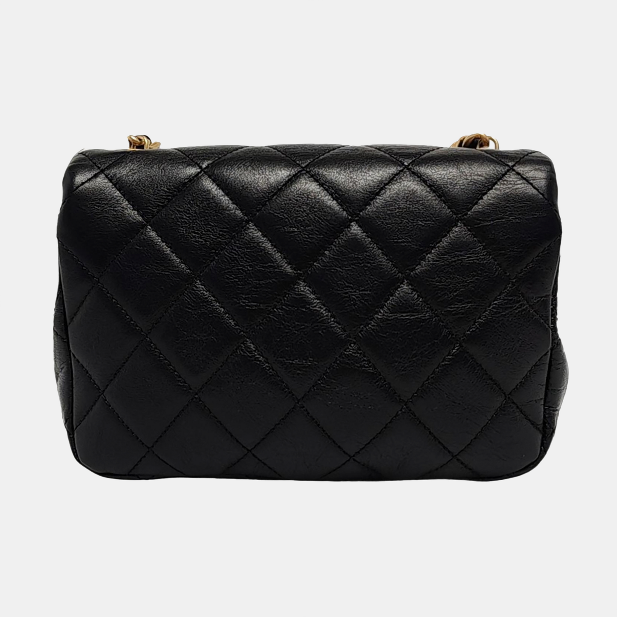 Quilted Calfskin Black