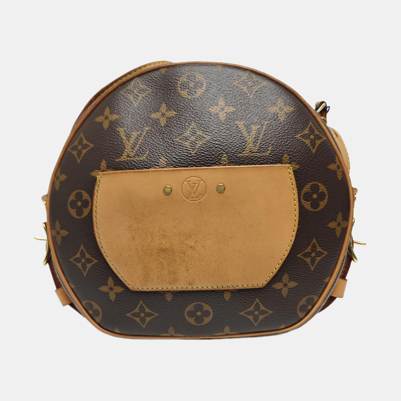 BOITE CHAPEAU MM Monogram Coated Canvas Brown